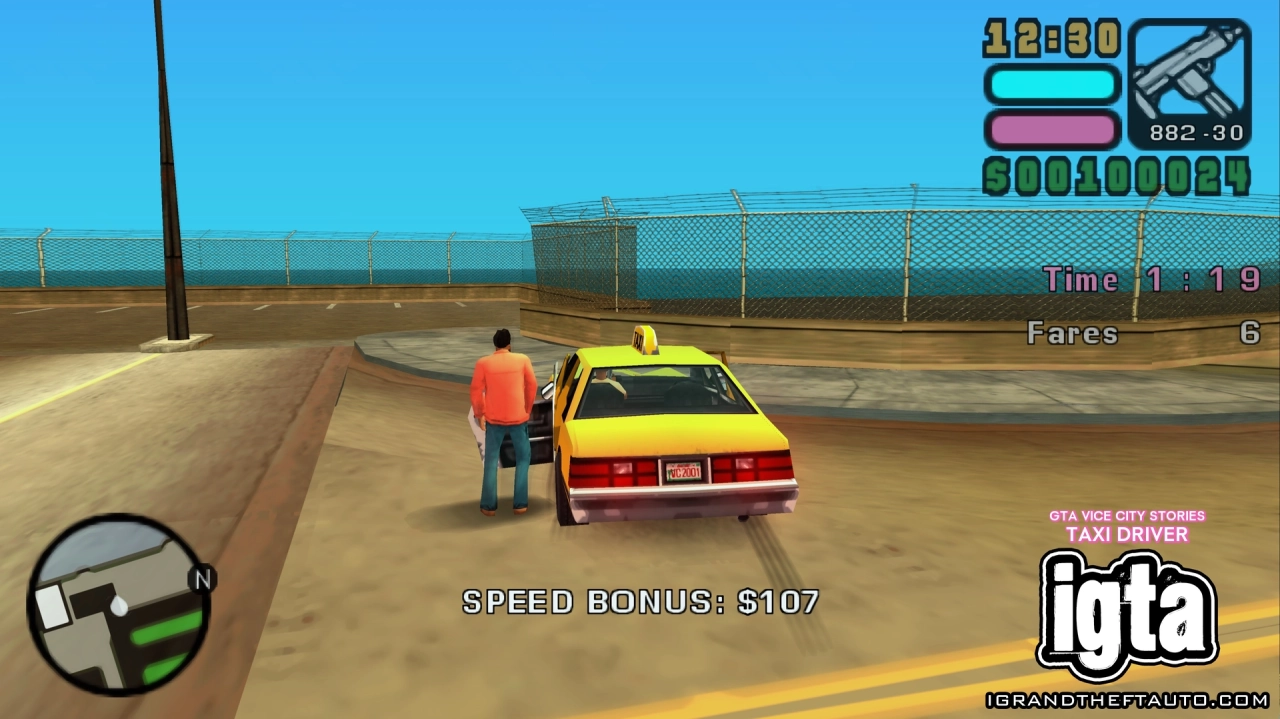 GTA Vice City Stories Taxi Driver 9