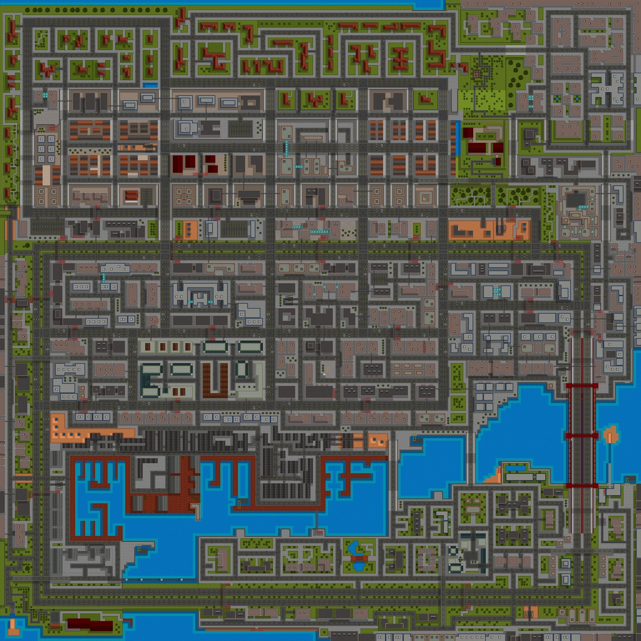 GTA 1 San Andreas Map (HD)