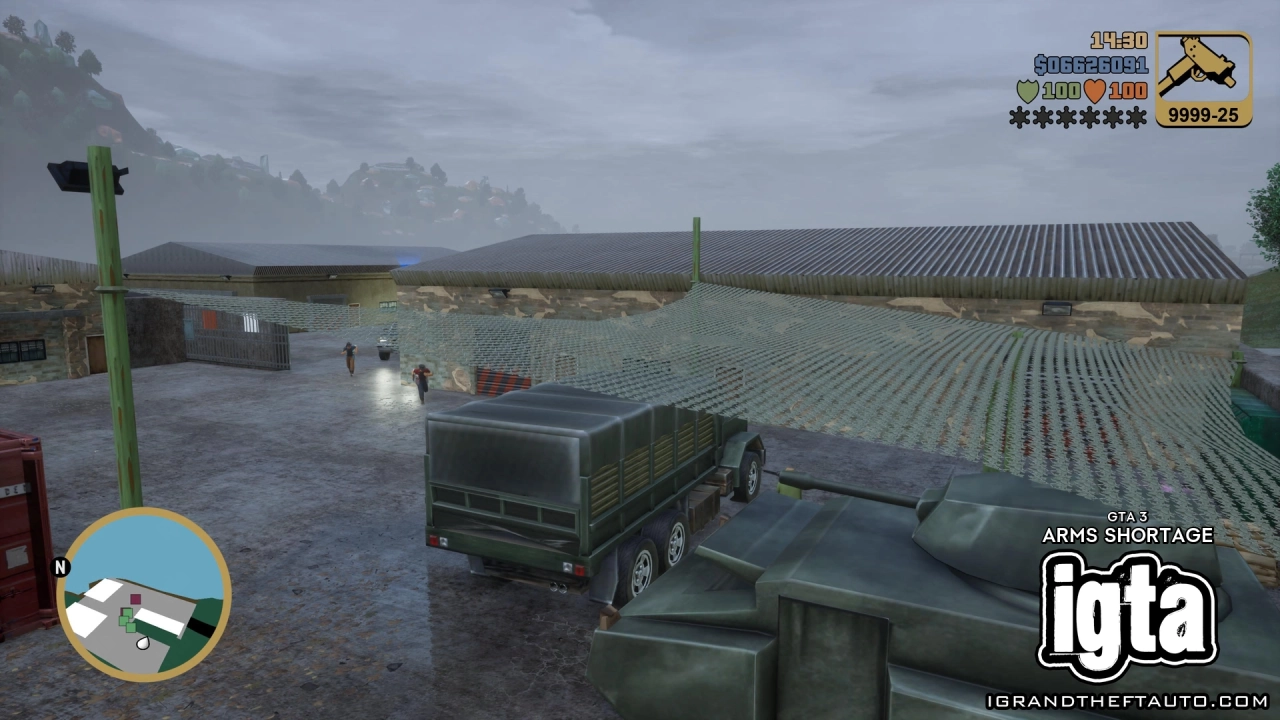GTA 3 Arms Shortage 10