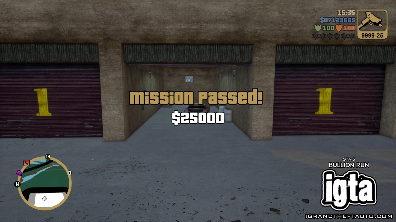 GTA 3 Bullion Run 4