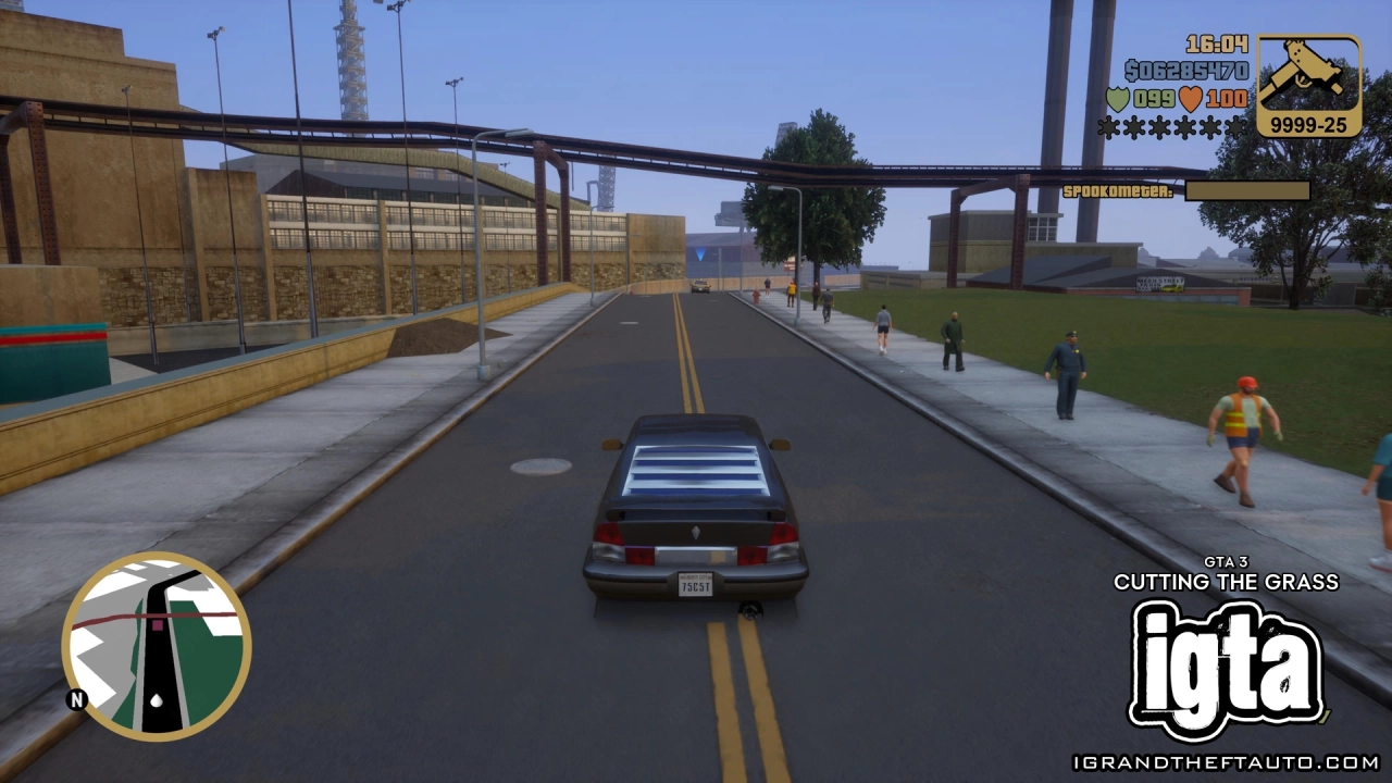 GTA 3 Cutting The Grass 7
