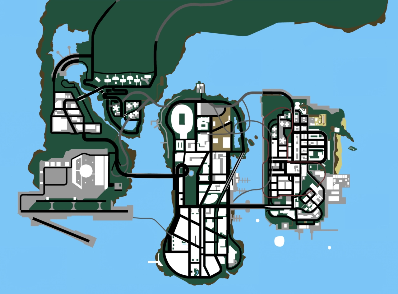 GTA 3 Definitive Edition Map