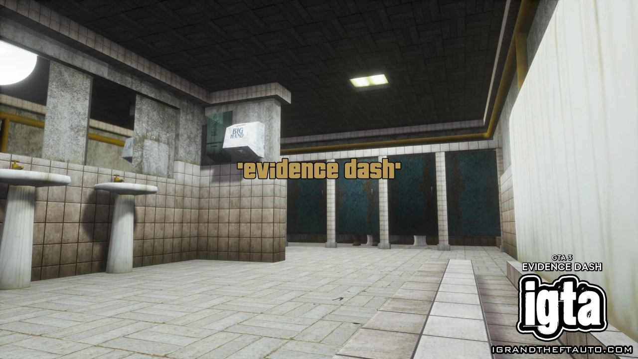 GTA 3 Evidence Dash 1