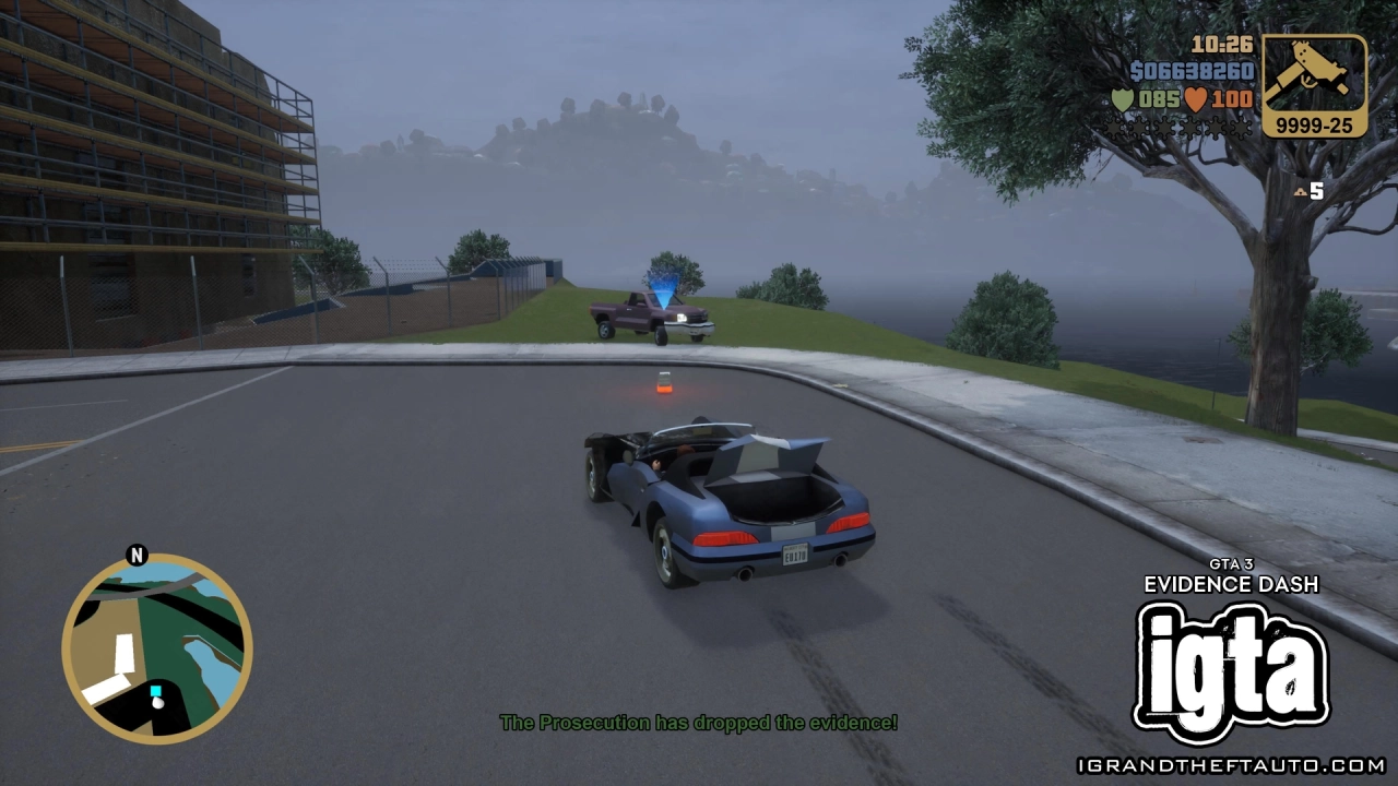 GTA 3 Evidence Dash 10
