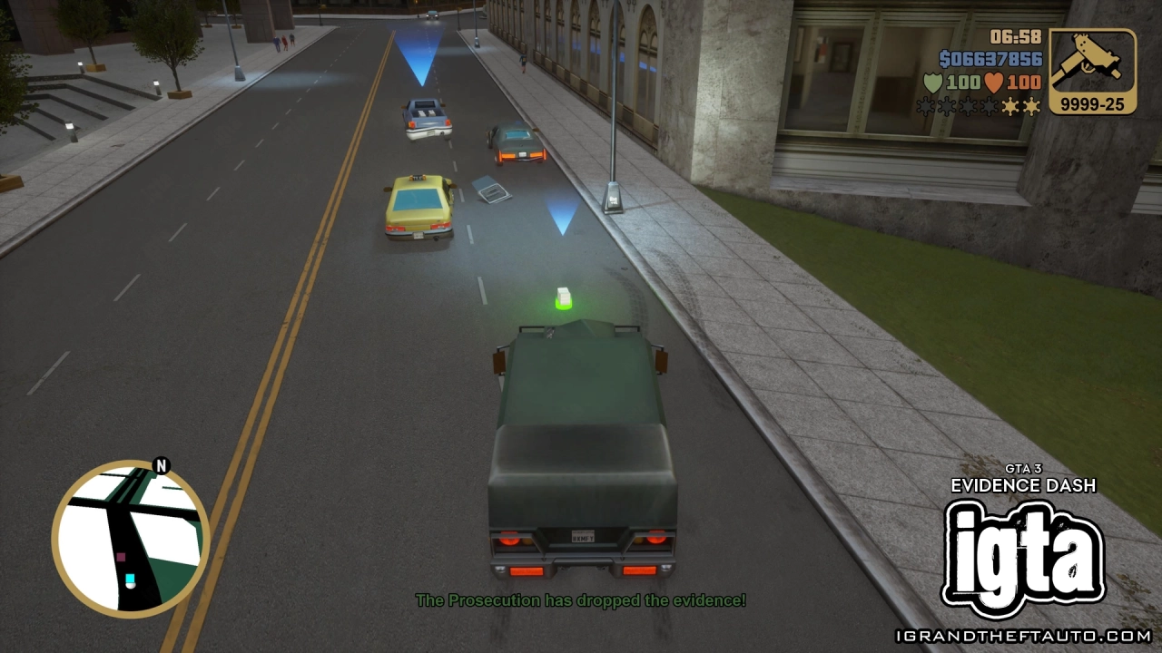 GTA 3 Evidence Dash 5