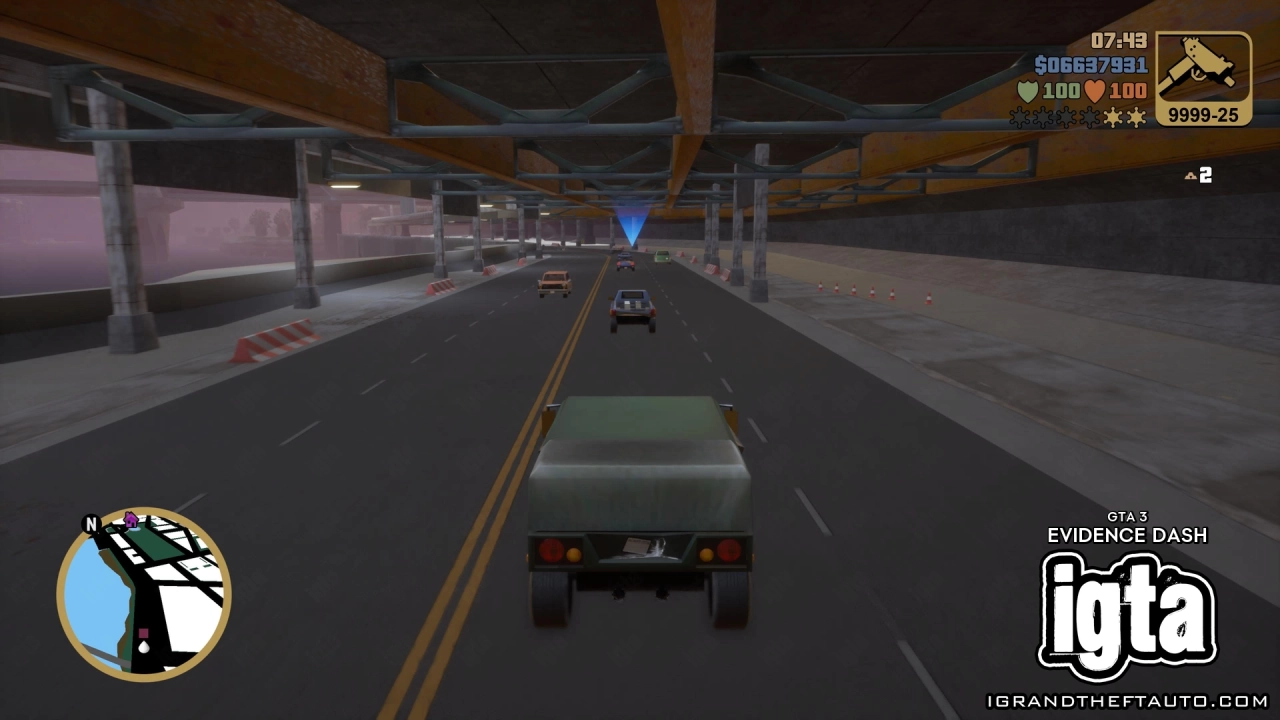 GTA 3 Evidence Dash 6