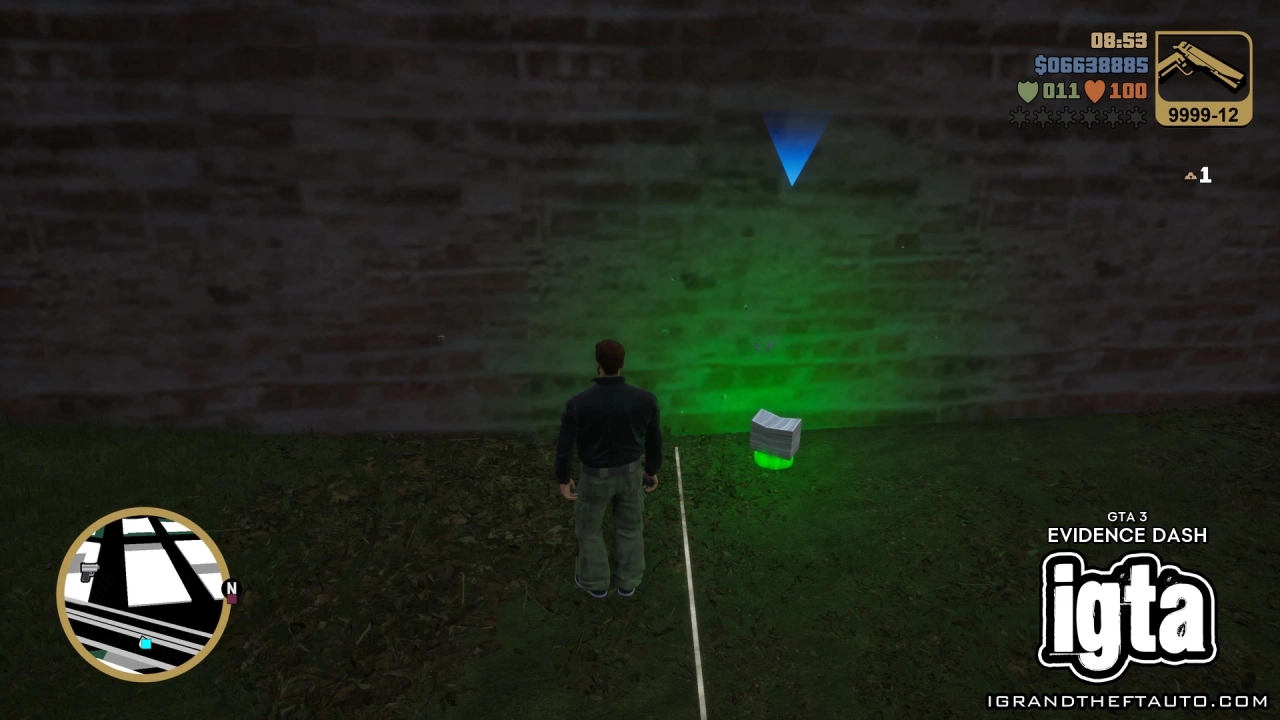 GTA 3 Evidence Dash 8