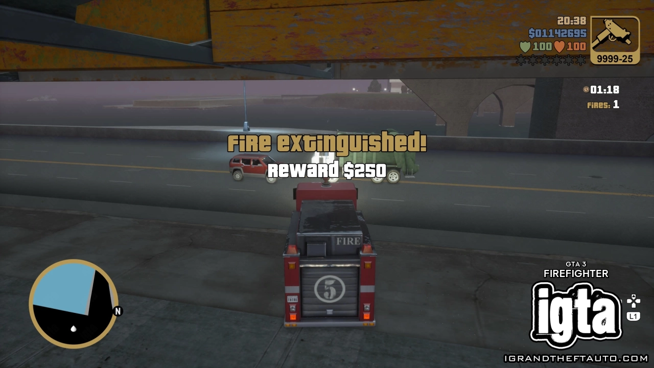 GTA 3 Firefighter 6