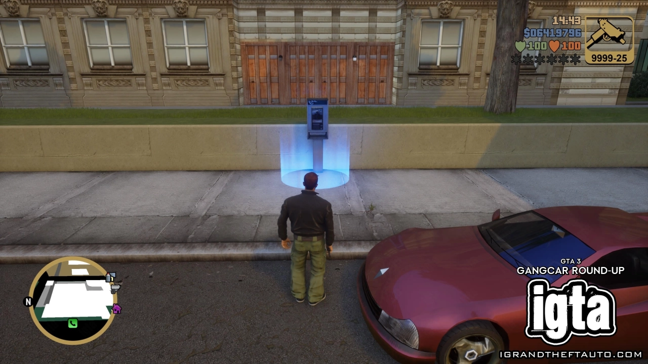 GTA 3 Gangcar Round Up 1