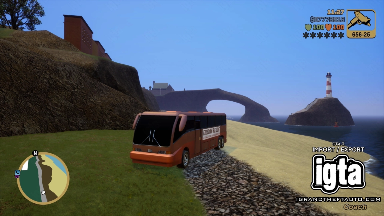 GTA 3 Import Export Coach