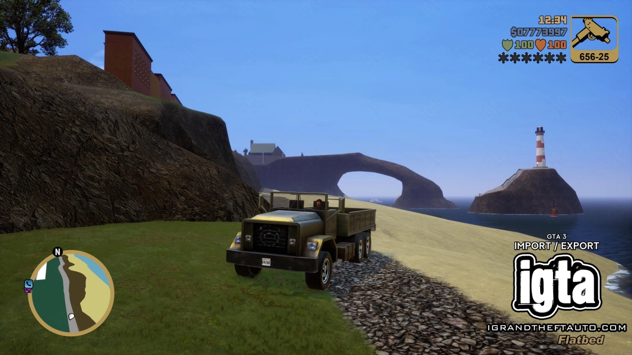 GTA 3 Import Export Flatbed