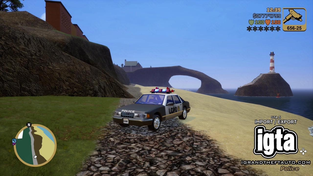 GTA 3 Import Export Police