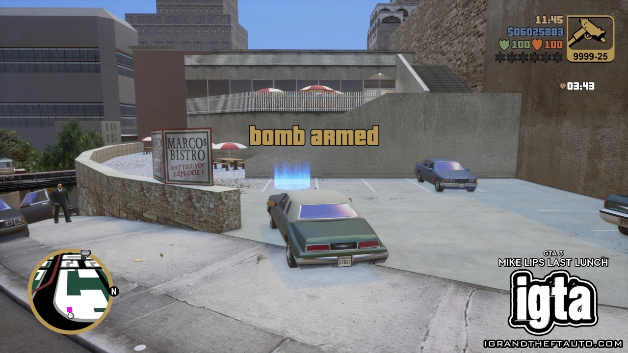 GTA 3 Mike Lips Last Lunch 10