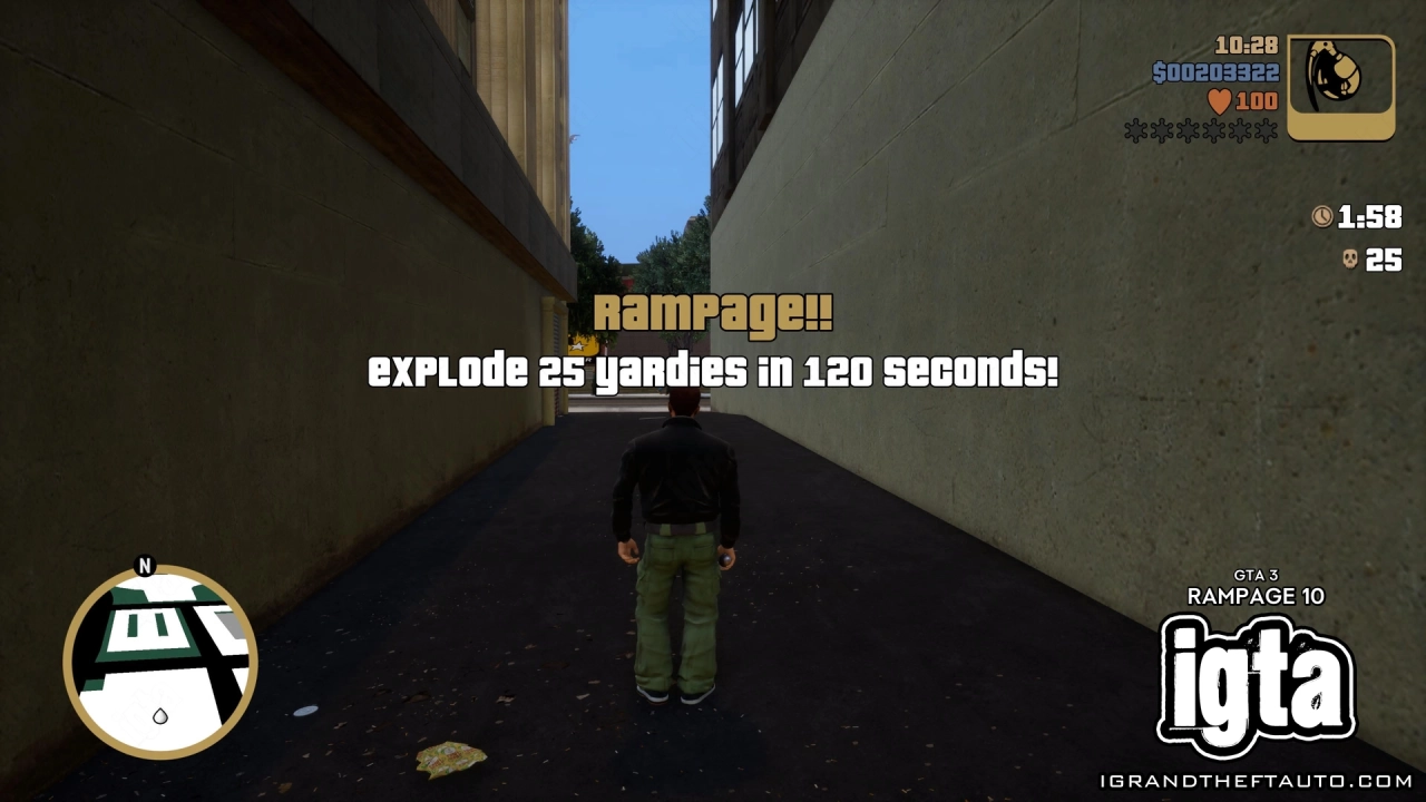 GTA 3 Rampage 10 Details