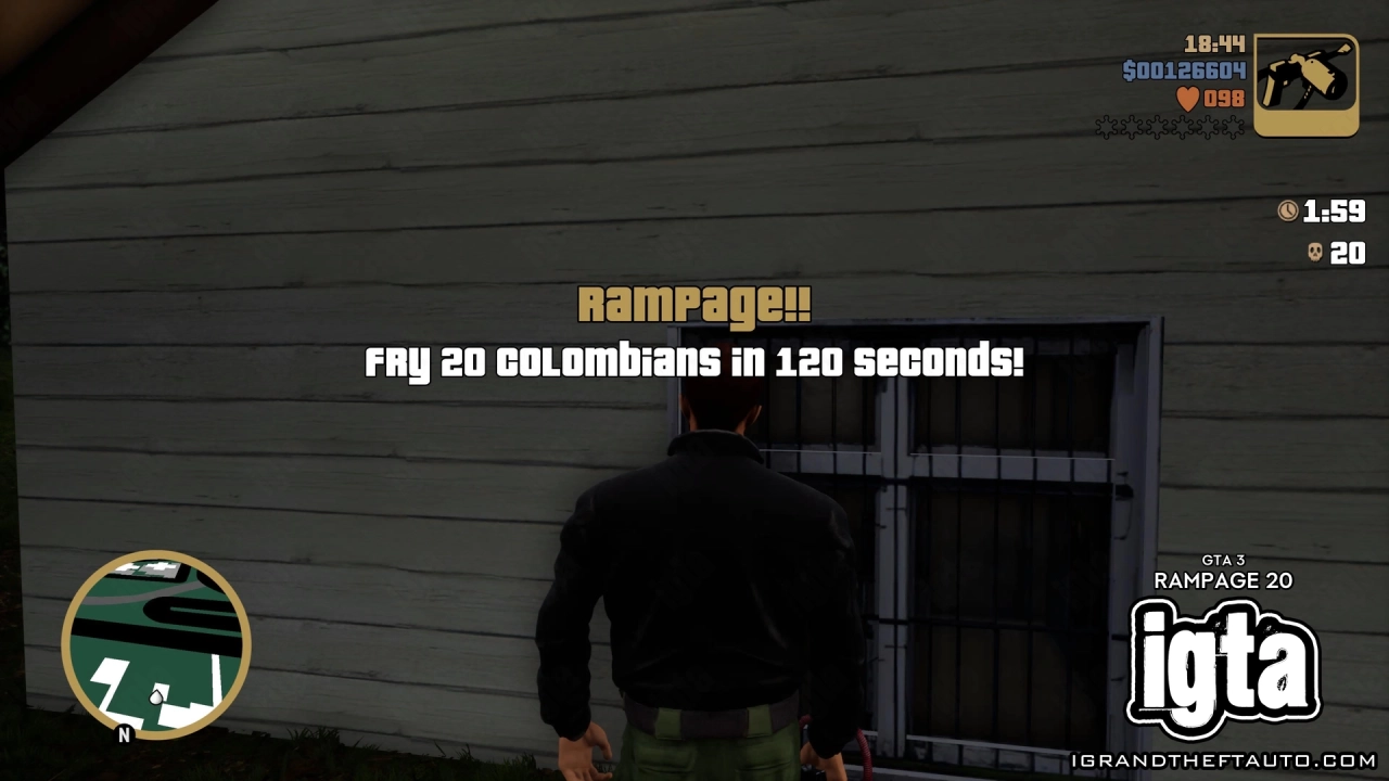 GTA 3 Rampage 20 Details