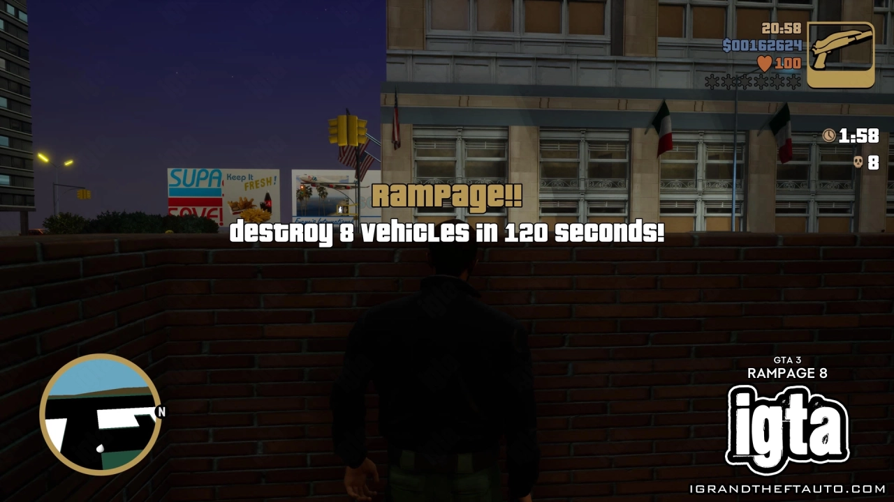 GTA 3 Rampage 8 Details