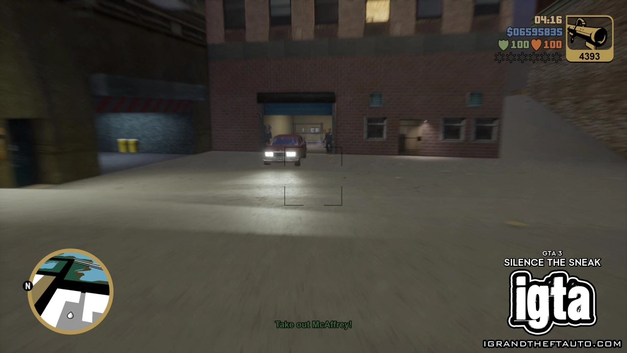 GTA 3 Silence The Sneak 13