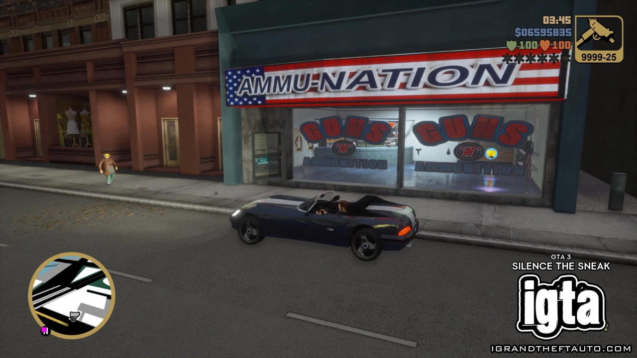 GTA 3 Silence The Sneak 4
