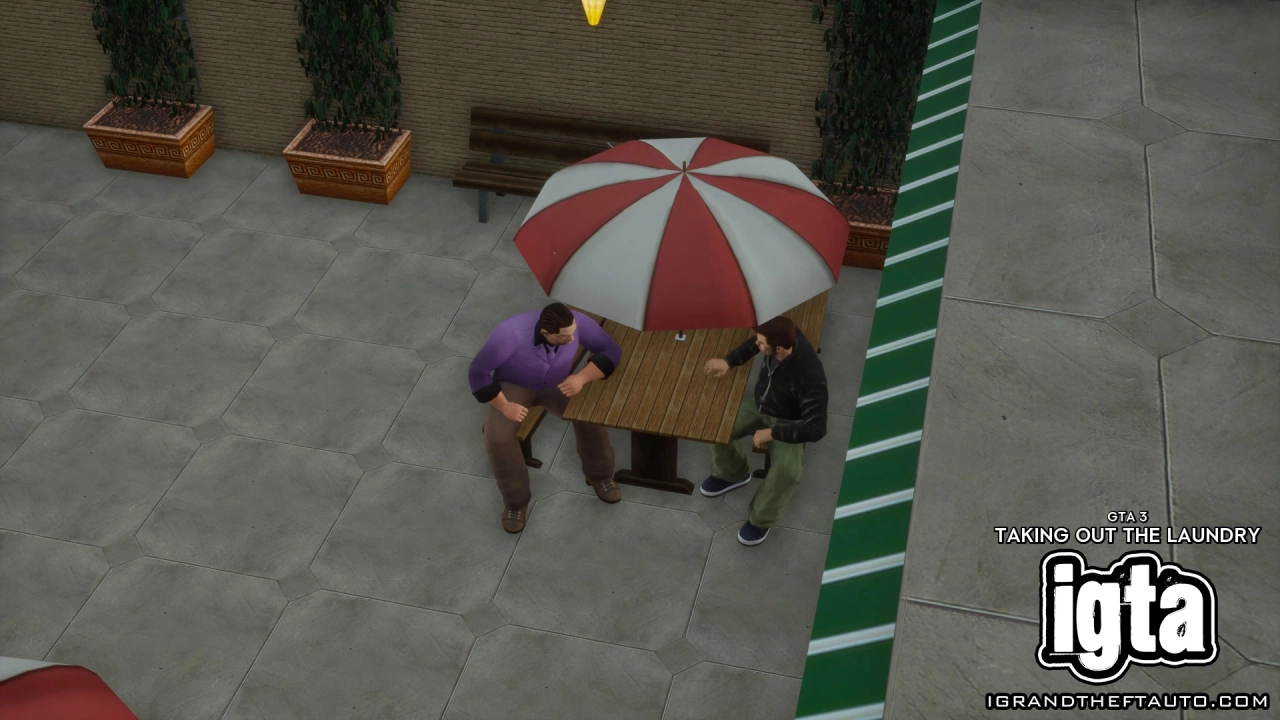 GTA 3 Taking Out The Laundry 2