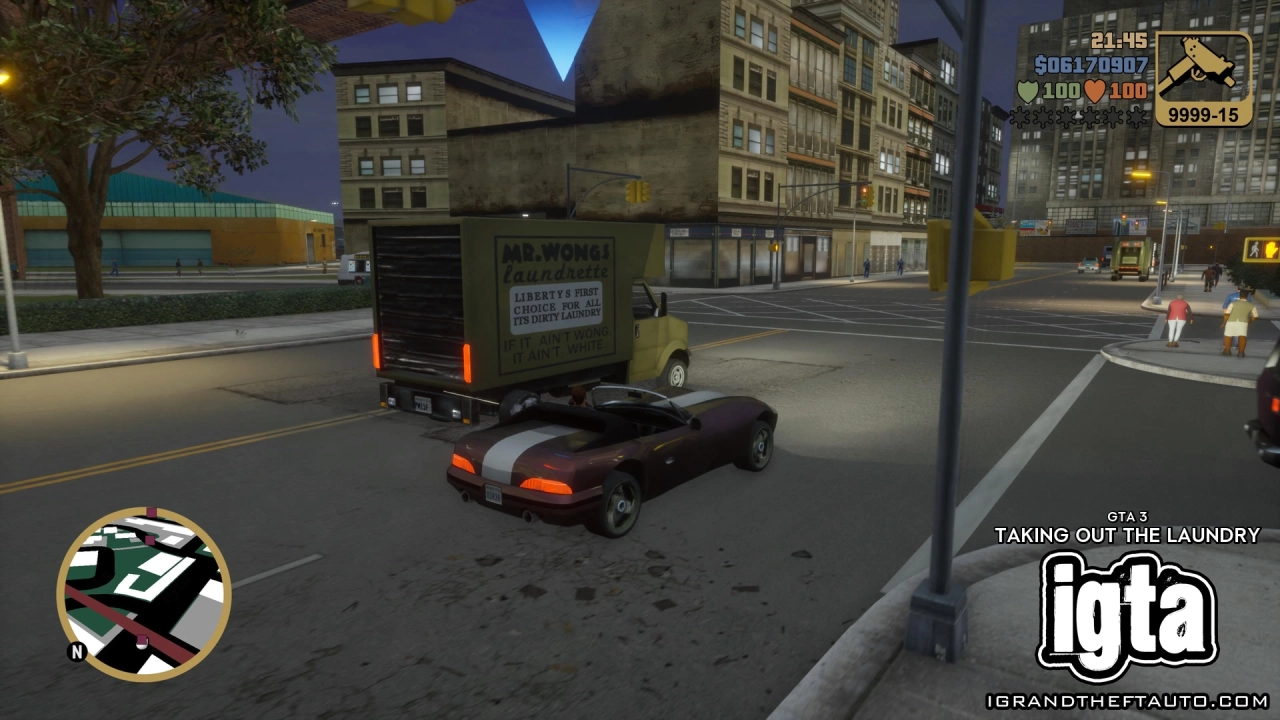 GTA 3 Taking Out The Laundry 8