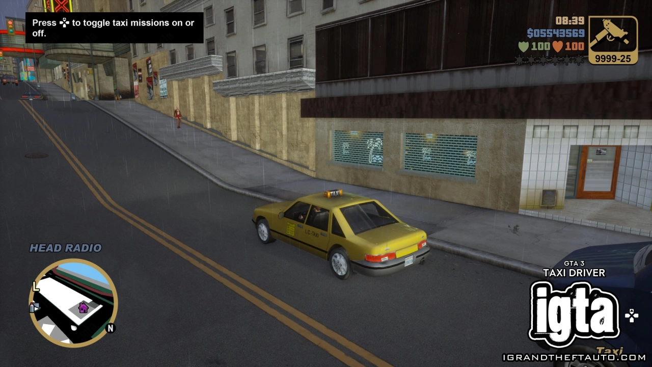 GTA 3 Taxi Driver 2