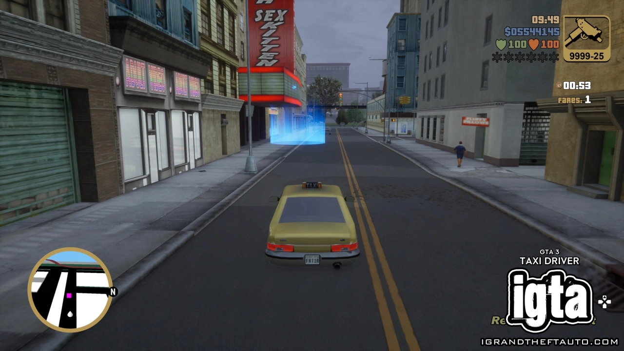 GTA 3 Taxi Driver 5