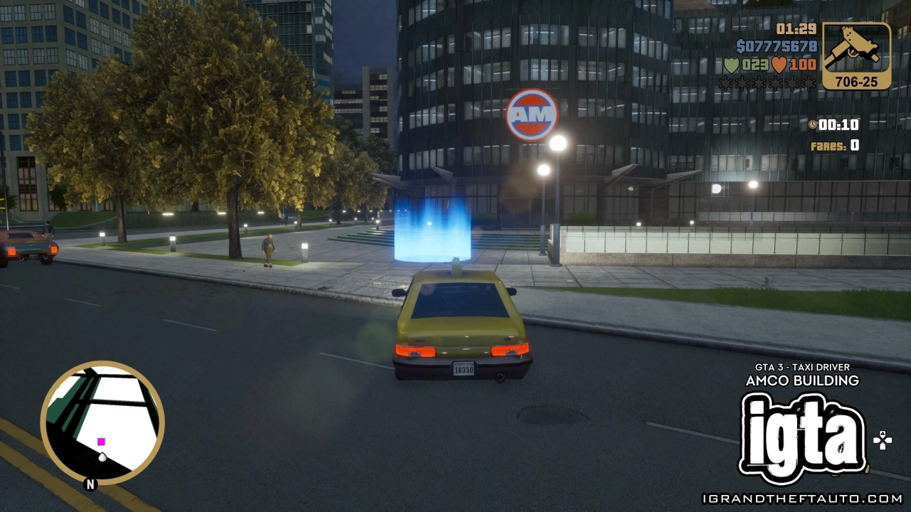 GTA 3 Taxi Driver -  Amco Building