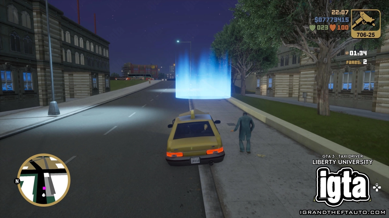GTA 3 Taxi Driver -  Liberty University