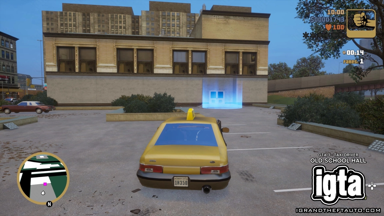 GTA 3 Taxi Driver -  Old School Hall