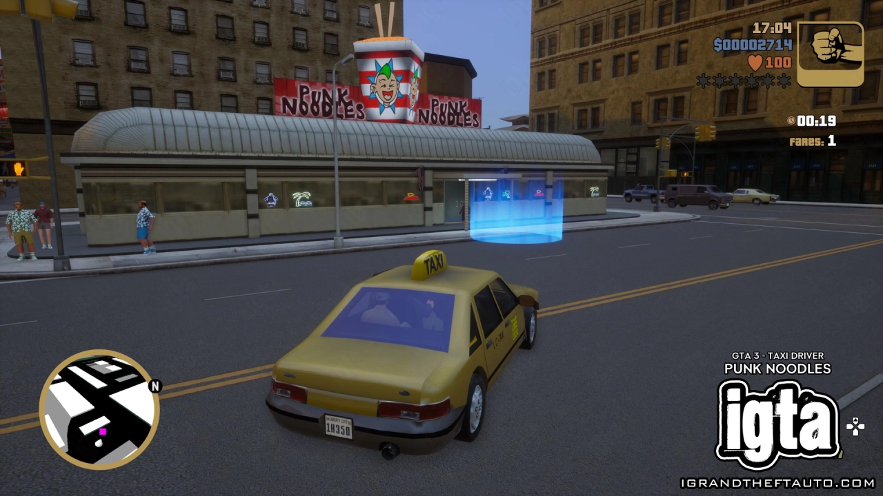GTA 3 Taxi Driver -  Punk Noodles