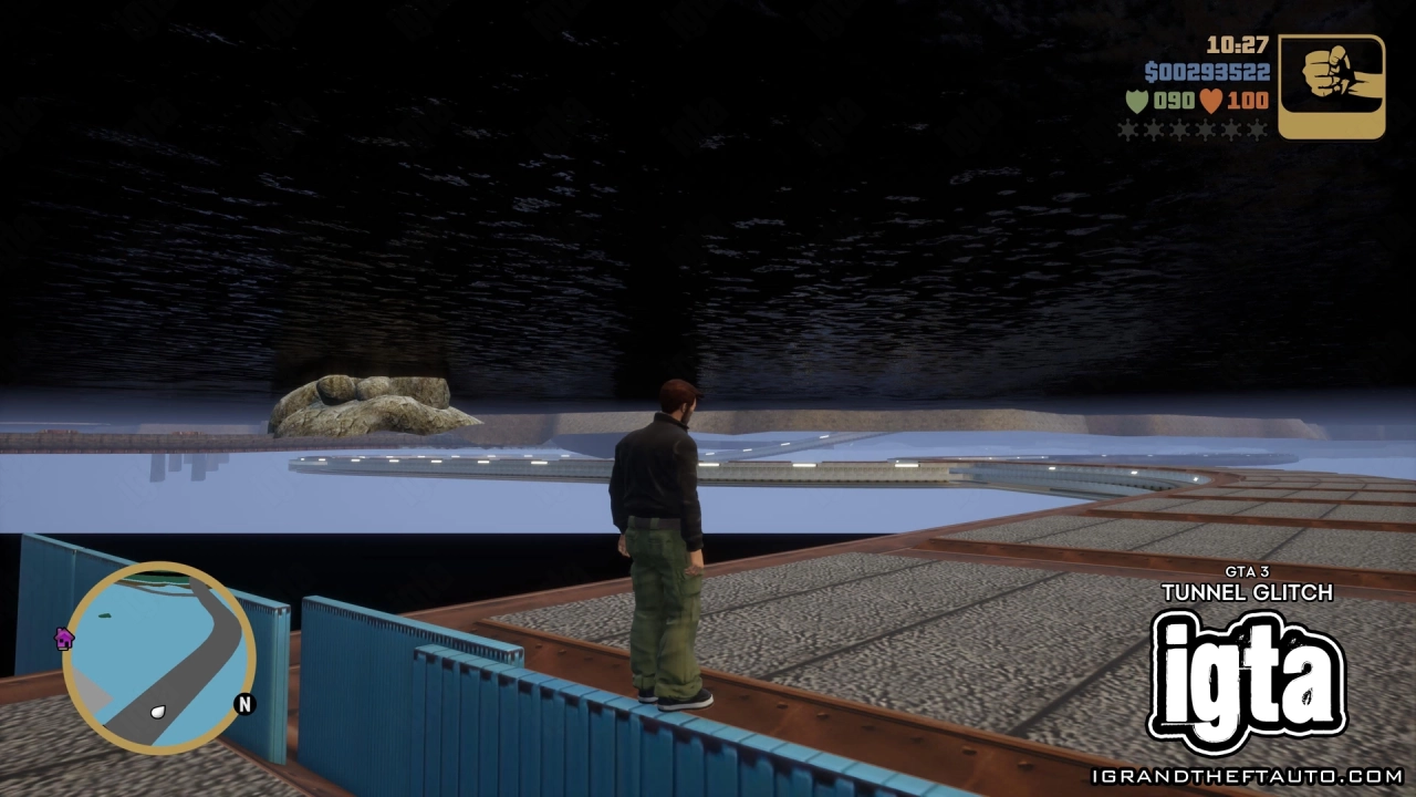 GTA 3 Tunnel Glitch 7