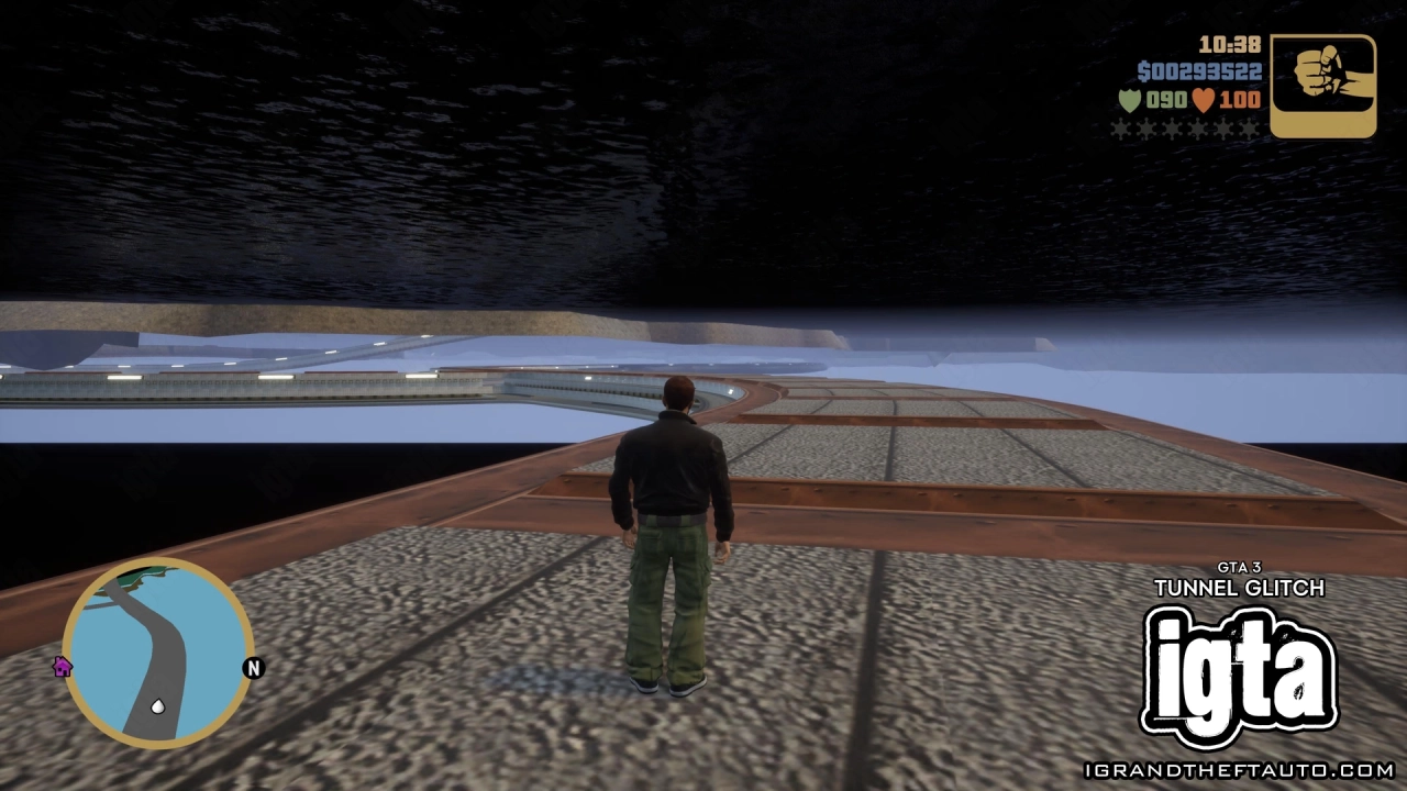 GTA 3 Tunnel Glitch 8