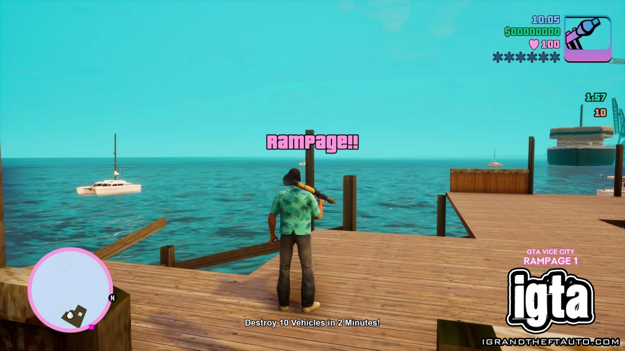GTA Vice City Rampage 1 Details