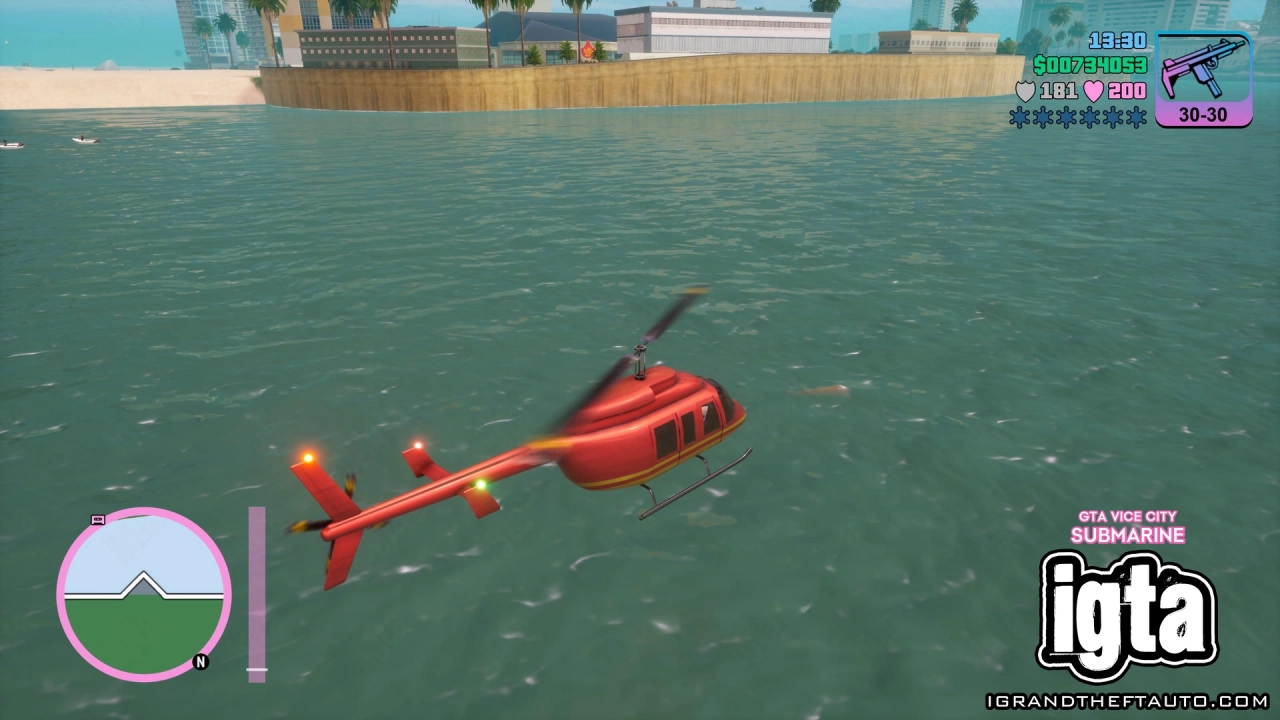 GTA Vice City Secrets - Submarine