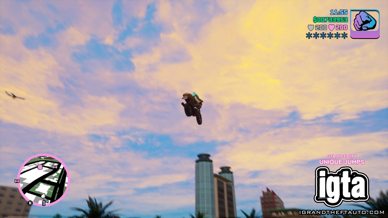 GTA Vice City Unique Jump Action