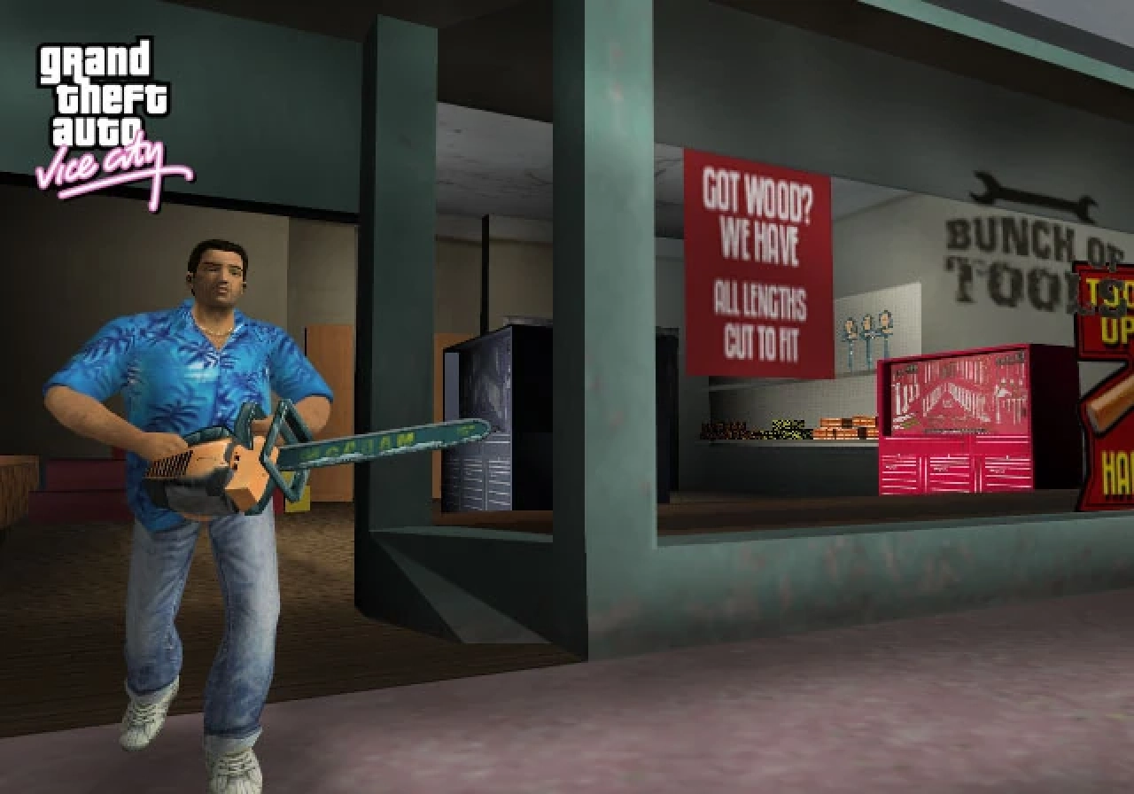 GTA VC Weapons Chainsaw