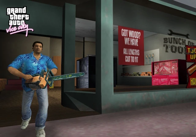 GTA VC Weapons Chainsaw