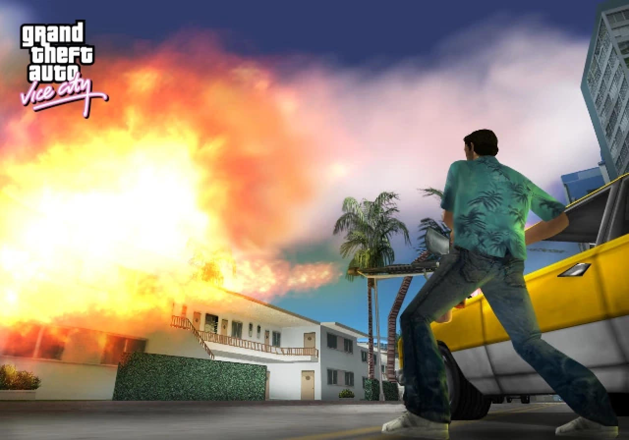 GTA VC Weapons Flamethrower