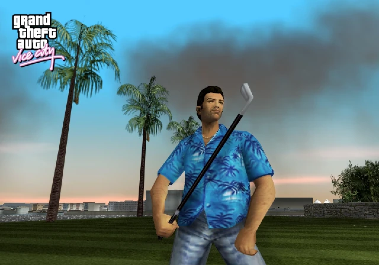 GTA VC Weapons Golf Club
