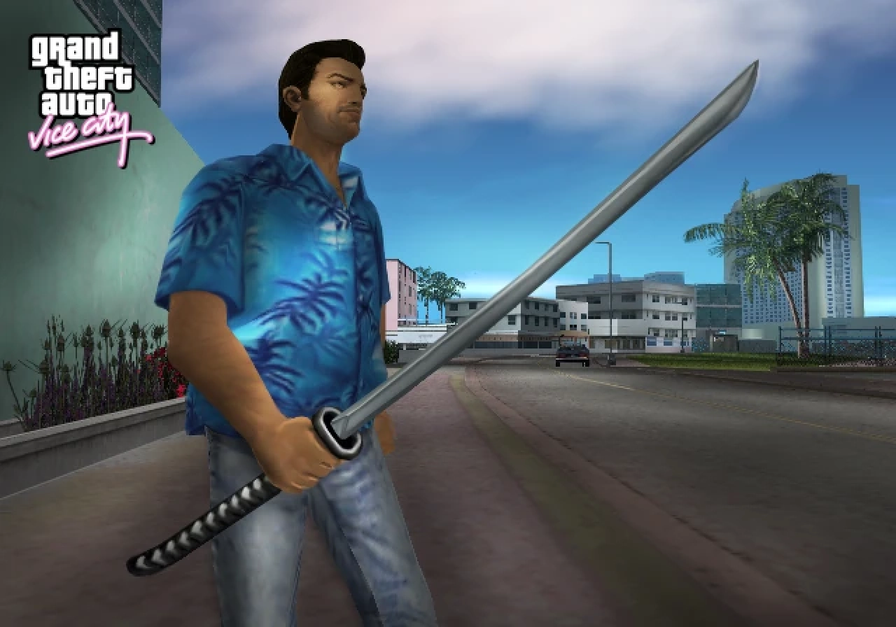 GTA VC Weapons Katana