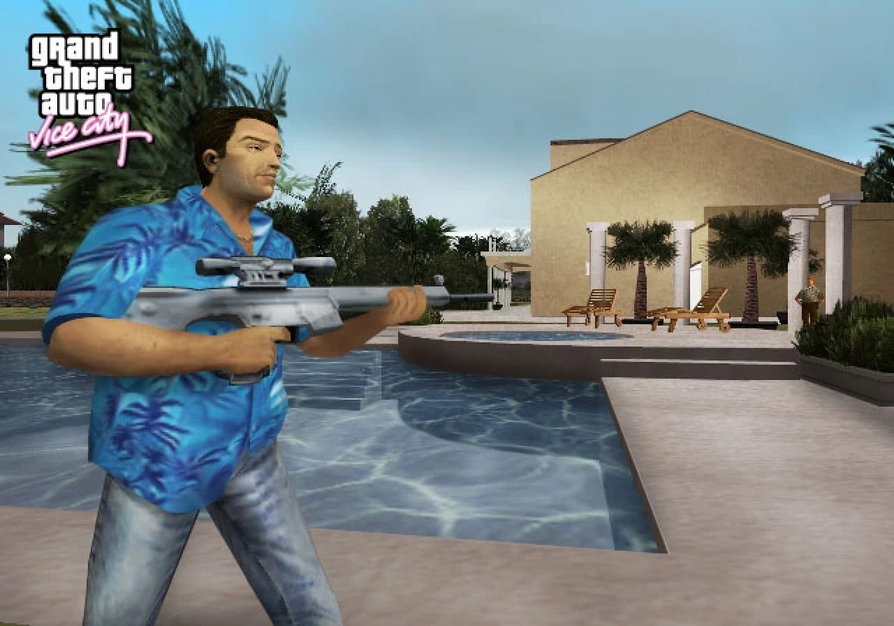 GTA VC Weapons Laser Sniper1
