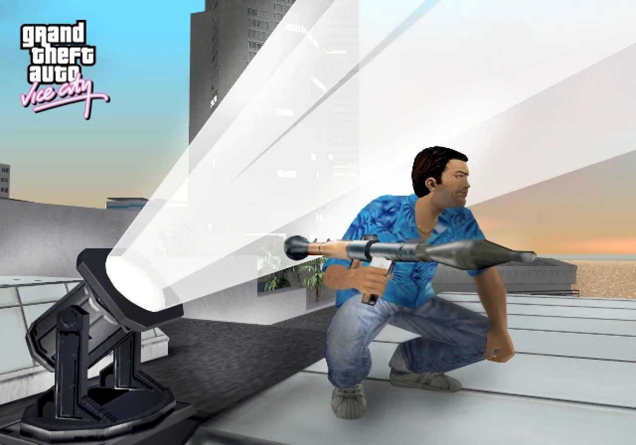 GTA VC Weapons Rocket Launcher