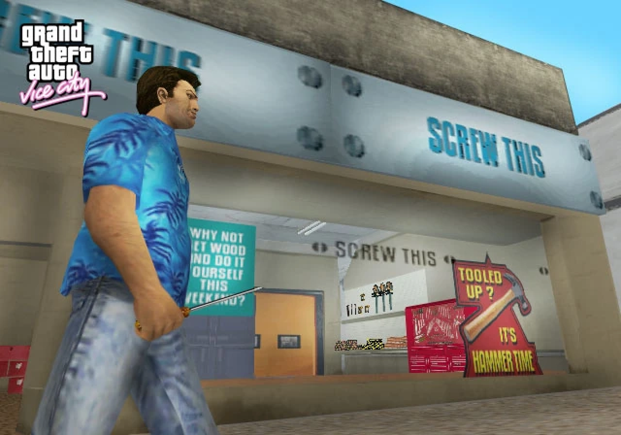 GTA VC Weapons Screwdriver
