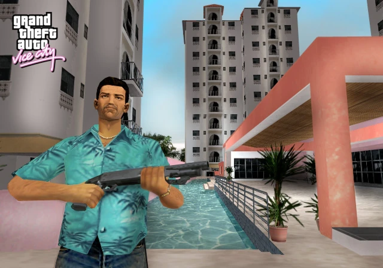 GTA VC Weapons Stubby Shotgun