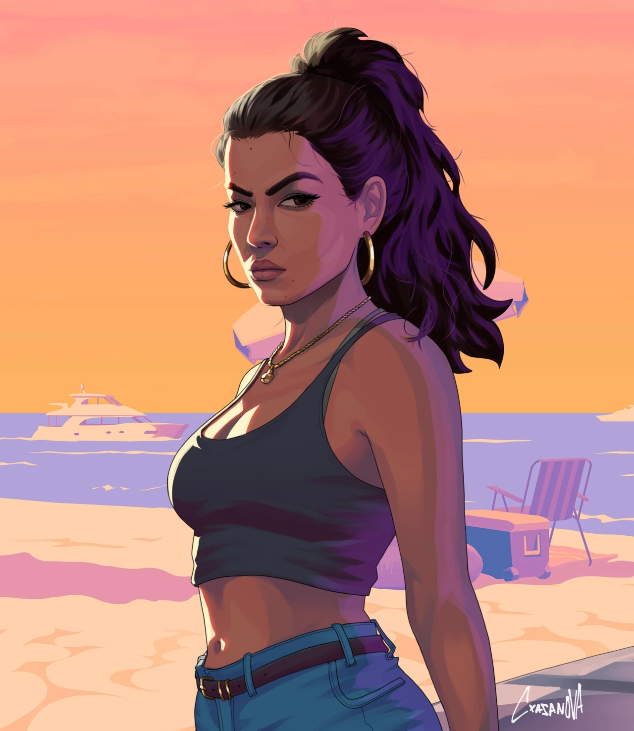 Lucia Artwork By Cxasanova