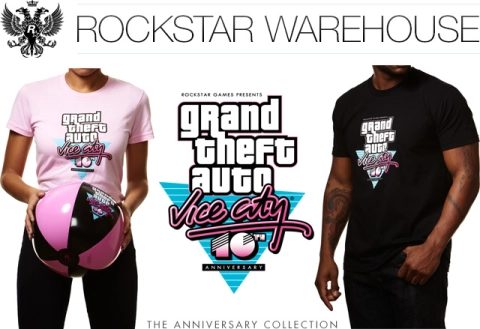 Vice City 10th Anniversary Gear and Collectibles