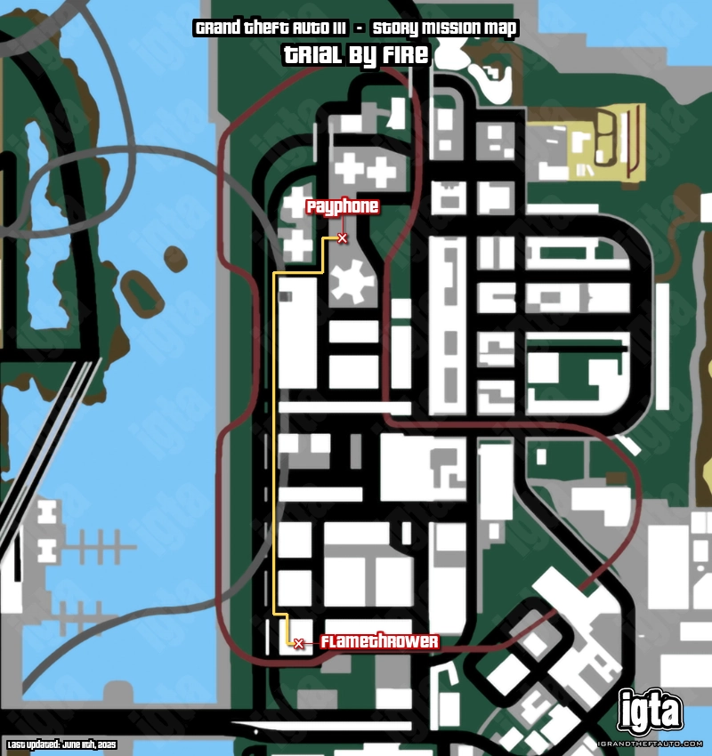 GTA III Trial By Fire Map