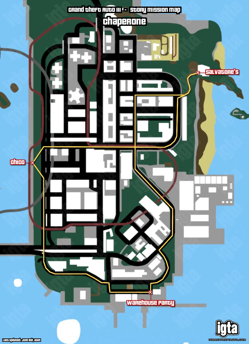 GTA III Chaperone Map