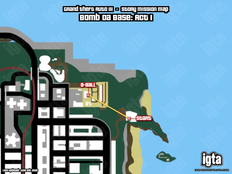 GTA III Bomb Da Base: Act I Map