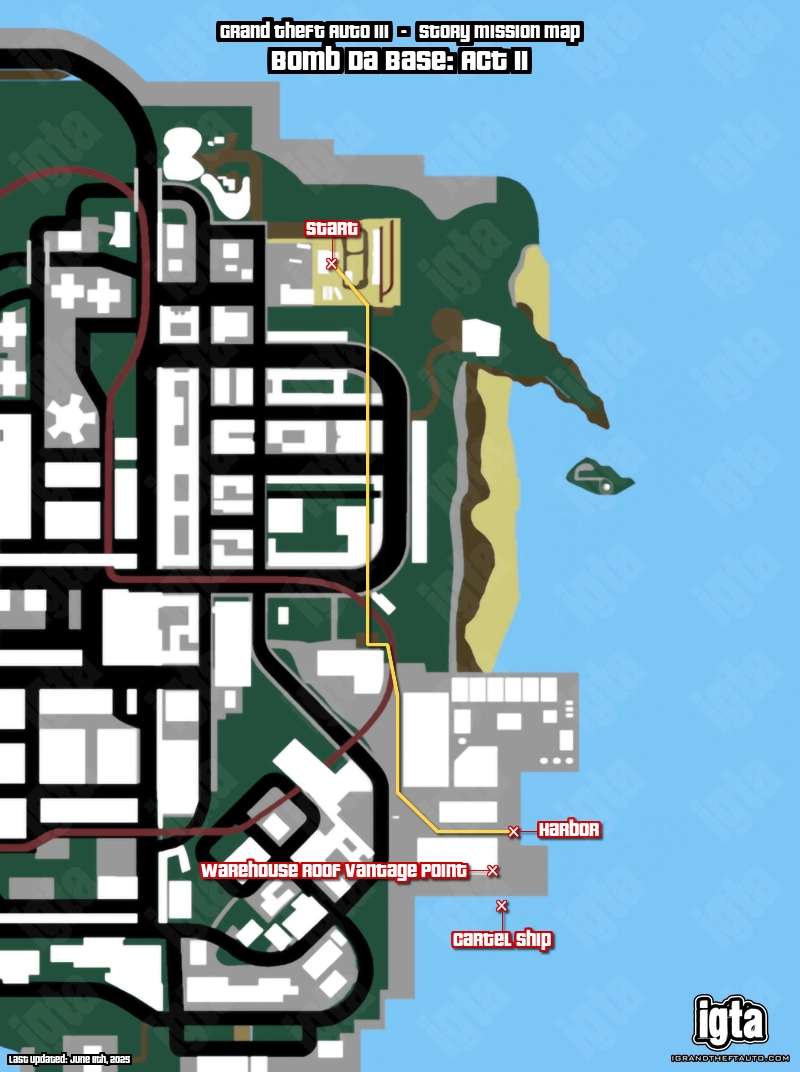 GTA III Bomb Da Base: Act II Map